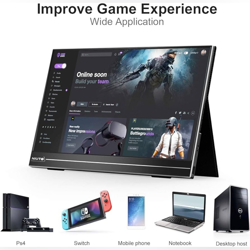 new Portable Monitor Computer Gaming for Laptop